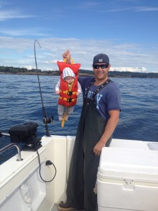 Fishing with Dad.