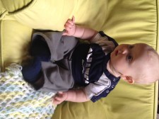 Watching the Seahawks win.