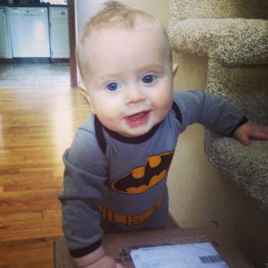 A little fever can't slow down Batman!