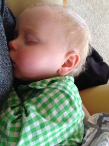 All worn out from egg hunting.