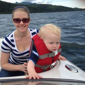 Boating last summer.