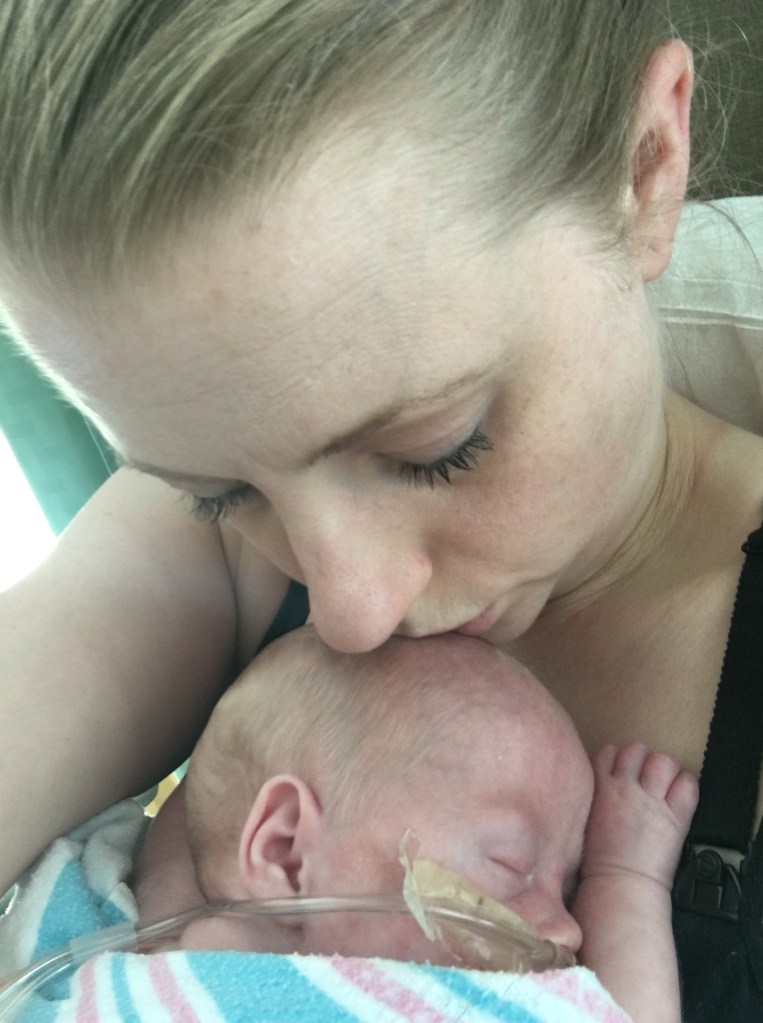 I can't stop kissing his fuzzy little head.